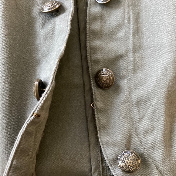 Jolt Military ruffled Jacket - Picture 6 of 14